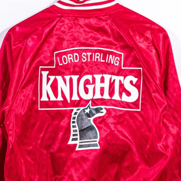 Lord Sterling Knights Satin Jacket Hartwell Large VTG 80s 90s Streetwear - Picture 8 of 8